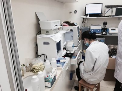 国康为雁塔区诊所安装微量元素分析仪一体机2