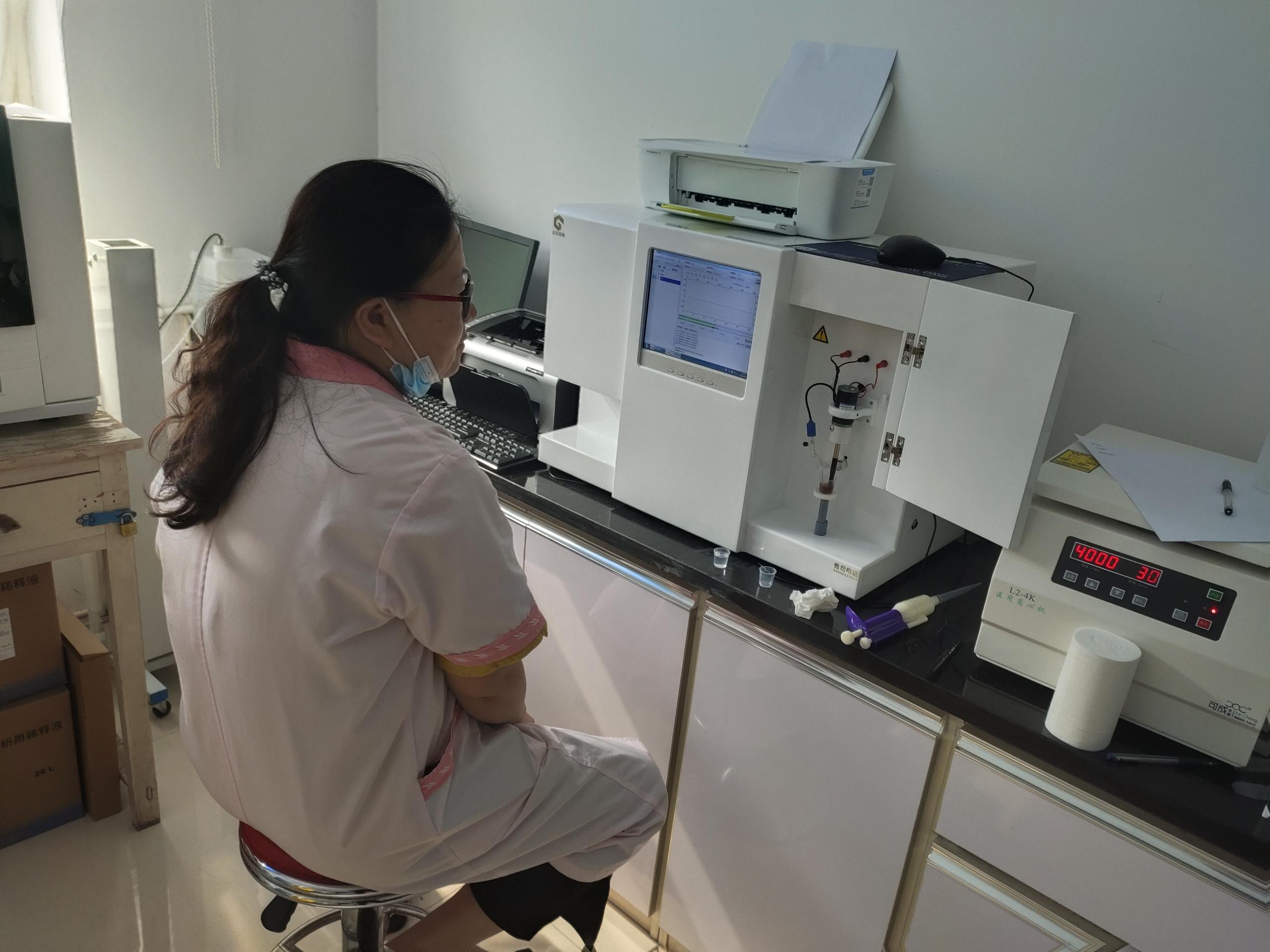 山西省临汾市古县妇幼保健院引进GK-1型人体微量元素分析仪器